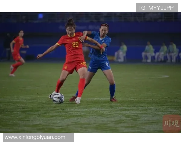 2018亚运会女足精彩对决中国队迎战塔吉克斯坦队全力争胜